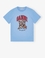 Camiseta Ganni azul tigre
